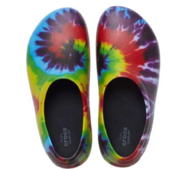 CROCS ON-THE-CLOCK WORK GRAPHIC SLIP-ON - Picture 3 of 5